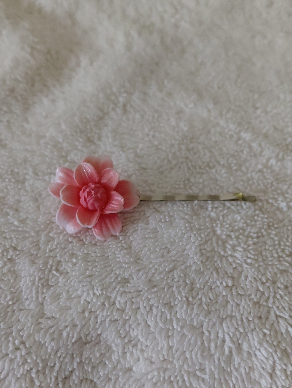 Tarina Tarintino Pink Flower Bobby Pin